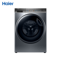 海尔 XQG100-BD12366 家用10公斤滚筒洗衣机 直驱变频 AI智慧洗 智能投放