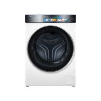 海尔 EG10014HBDL9W 直驱变频电机全自 10公斤滚筒精华洗家用洗烘一体机智能投放空气洗