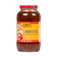 李锦记辣黄豆酱800g