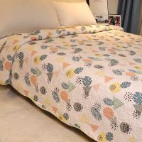 外贸棉床盖双面棉绗缝床垫炕两面用可机洗韩式夹棉床单四季被