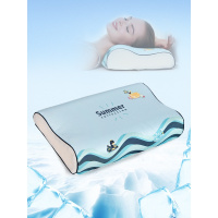 冰丝单人枕头夏季透气凉枕颈椎枕枕芯不塌陷宿舍学生夏天凉记忆枕