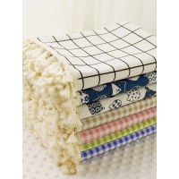 桌布布艺棉麻学生书桌ins风北欧现代简约小清新流苏茶几餐台盖布