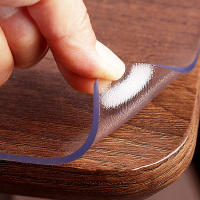 软玻璃桌布防水防油免洗透明PVC塑料餐桌垫茶几垫防烫水晶板加厚