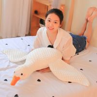 大白鹅玩偶鸭子抱枕公仔仿真布娃娃卡通解压玩偶床上睡觉毛绒玩具
