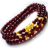 保色久合金貔貅手链男女款情侣礼物手串 女款三圈貔貅