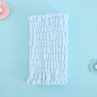 婴儿童春秋季护肚脐围宝宝护肚子神器小孩睡觉肚兜保暖腹围防踢被 直筒蓝色 M码适合(1-2岁)