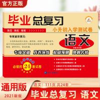 2021小升初毕业总复习模拟真题试卷语文数学英语试卷人教版 毕业总复习试卷语文
