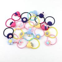 宝宝扎头发女童发饰儿童头绳发绳发夹公主婴儿小女孩不伤发夹子 20个彩色袋装