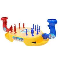 亲子互动益智弹射弹珠雪人对战双人桌面比赛游戏儿童玩具 雪人大战