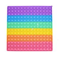 儿童益智玩具犹太人思维棋婴儿早教逻辑思维训练灭鼠先锋亲子互动 大号 方 马卡彩虹 30cm