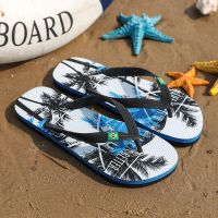 气垫夹脚人字拖男2021夏季新款潮鞋防滑软底凉拖鞋外穿浴室人字拖 742黑色 42 标准运动鞋码