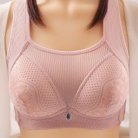 大码文胸全罩杯薄款抹胸防走光下垂无钢圈收副乳聚拢调整型内衣女 [1件]205豆沙 36码/80/BC杯通用