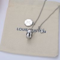 L家戒指项链驴家三合一戒指可拆卸项链潮流个性情侣款男女项链 戒指项链白金色 简约包装