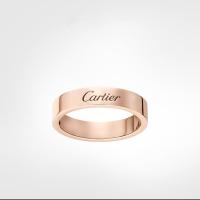 卡家签名款情侣戒指ins不掉色男潮女冷风钻戒女韩版学生简约礼物 玫瑰金素戒签名戒指3m 5号美码(精美礼盒)