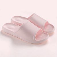 朴西情侣拖鞋一对夏季室内居家居防滑防臭洗澡浴室eva女可爱外穿 浅粉 35-36