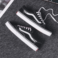 帆布鞋男潮流百搭男鞋夏季透气单鞋男士布鞋韩版休闲平底板鞋子男 675黑色 39