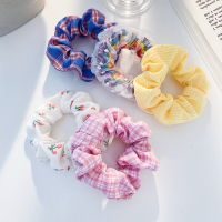 日系jk猪大肠发圈ins夏季肥肠发绳少女可爱头绳2021年新款扎马尾 元气5件套