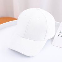 宝宝帽子春天2-3-5岁 遮阳棒球帽男儿童太阳帽女童小孩鸭舌帽春秋[8月24日发完] 白色(光板棒球帽) 2-7岁(47
