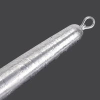 特价锚鱼长条铅坠防挂底铅30克到200克海竿坠 锚鱼铅坠30克 1个