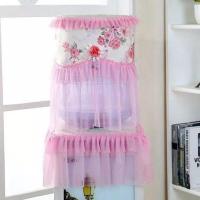 桶装水家居防尘罩布清新可爱外罩盖布遮盖罩子饮水机装饰夏季房 美人纱粉 均码饮水机两件套