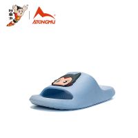 阿童木儿童鞋子2021夏季新款日常家居防滑一字拖鞋中小学生休闲鞋 天蓝色GT21Q144 27