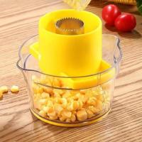 剥玉米神器家用拨玉米粒剥离器脱粒器不锈钢刮玉米粒刨厨房小工具 玉米刨