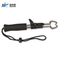 佳钓尼不锈钢控鱼器控鱼钳特价路亚钳鱼夹子鲈鱼翘嘴抓鱼器取钩器 不锈钢控鱼器