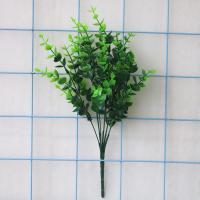 仿真绿植仿真花假花塑料花干花束家居玄关桌面摆设装饰花单支把花 【单支尤加利】