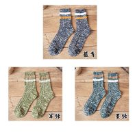 袜子男中筒袜秋冬长袜潮流复古长筒防臭吸汗加厚春秋季男士学生潮 3双装藏青+军绿+墨绿 (收藏加购优先*)均码35-44