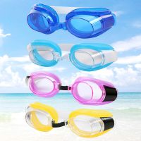 [送鼻夹耳塞]游泳眼镜男女成人儿童泳镜高清防水防雾护目游泳镜 颜色随机(配耳塞鼻夹)