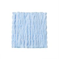 宝宝护肚子神器婴儿护肚围秋冬肚脐护围儿童裹肚腹围防踢被法兰绒 短款蓝色 短款M码24*22cm适合2-5岁