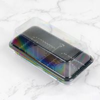 雪媚娘包装盒蛋黄酥包装盒一次性2/4/6粒装甜品烘焙包装盒 2格盒子20套 单盒子