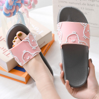 2021年新款夏季凉拖鞋女外穿ins潮防滑软底浴室防臭可爱沙滩拖鞋 粉色[简笔小鸡仔] 36/37