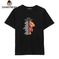 [丸子年中回馈]dannybear男女式压花T恤 黑色 S:80-100斤
