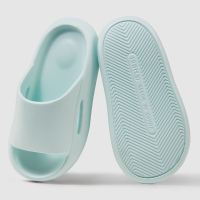 朴西亲子拖鞋儿童夏浴室防滑洗澡室内家用男女童软底宝宝卡通凉拖 薄荷绿 160「适合脚长15cm」