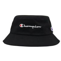 双面冠军渔夫帽女韩版百搭情侣帽子遮阳帽儿童小孩太阳帽男盆帽潮 CHA黑色渔夫帽 小童款2-6岁(48-52cm)