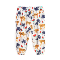 优贝宜 儿童防蚊裤夏季薄款 男女童灯笼裤长裤 宝宝束脚裤子夏装 69186#金钱豹 110cm