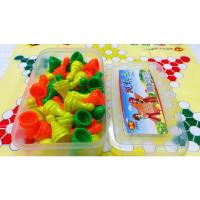 友明跳棋王学生跳棋塑料跳棋大号45粒儿童成人塑料盒益智玩具 不多加棋子棋盘