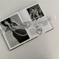 百搭腰带女 全孔汽眼透明腰带 pvc树脂带链条女士裤带装饰学生简 透明爱心(送吊坠)