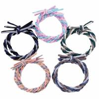 韩国小清新发绳简约发圈皮套扎头发橡皮筋可爱成人女黑色头绳头饰 麻花辫混色2条装