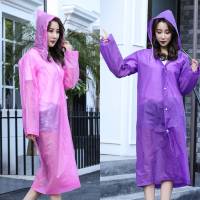 旅游户外时尚情侣雨衣成人防水衣服下雨天徒步雨披电动车雨具旅行 颜色随机 均码