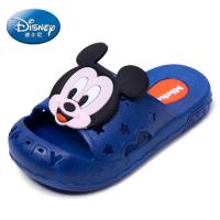迪士尼女童拖鞋夏季儿童洞洞鞋室内防滑洗澡可爱爱莎公主宝宝凉拖 813宝蓝 150MM