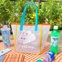 Milkjoy小兔便当包可爱手提单肩水饺包夏果冻学生ins风少女手拎包 小兔水饺包