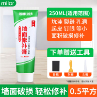 补墙膏墙面修补膏喷漆修复乳胶漆裂缝腻子粉内墙白色墙体家用神器 [1支装]墙面修补膏+工具