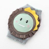 婴儿护膝宝宝爬行神器学步走路护膝盖夏季薄款透气儿童防摔保护肘 小恐龙 单双(AD护膝) 均码(适合0-4岁宝宝)