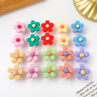 儿童发夹女童豆豆扣头饰品公主可爱夹子韩国头花宝宝发卡女孩发饰 1#小花扣夹20件套