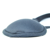 儿童弱视斜视全遮盖眼罩海盗独眼龙单眼矫正眼镜遮盖布遮光罩成人 简装款(1个装)