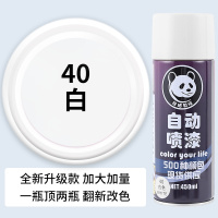 防锈漆金属防腐防水喷漆家用油漆水性自喷漆手摇喷漆黑色耐高温漆 白色[/多买多送] 手扫漆/手摇喷漆