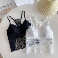 品牌折扣店商场专柜撤柜女装尾货清仓春夏复古蕾丝镂空吊带背心潮 白色 均码(90-135斤可穿)