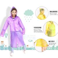 便携式旅行一次性雨衣成人加厚户外雨披防水儿童男女学生轻薄透明 白色 均码